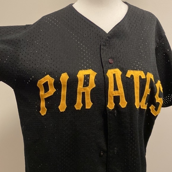 90’s vintage majestic Pirates baseball jersey - Picture 4 of 8